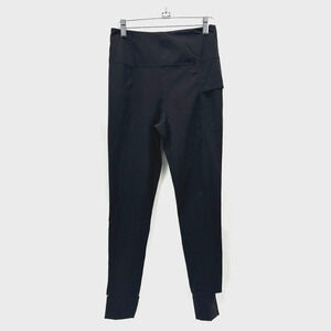 Carbon38 High Waist Footie Legging Black Size‎ M Black Active Preppy Athleisure